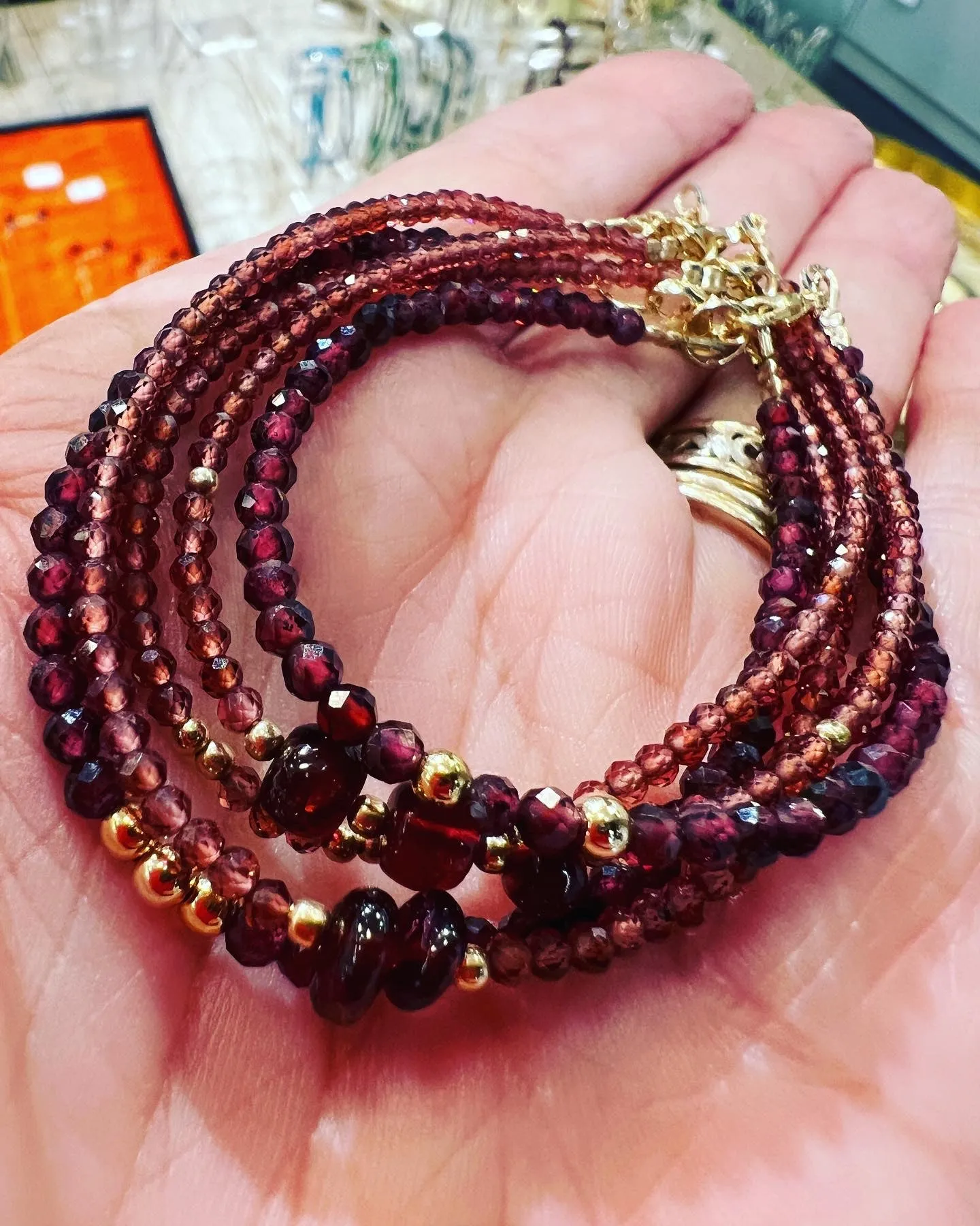 Gemmy Gemstone Bracelets