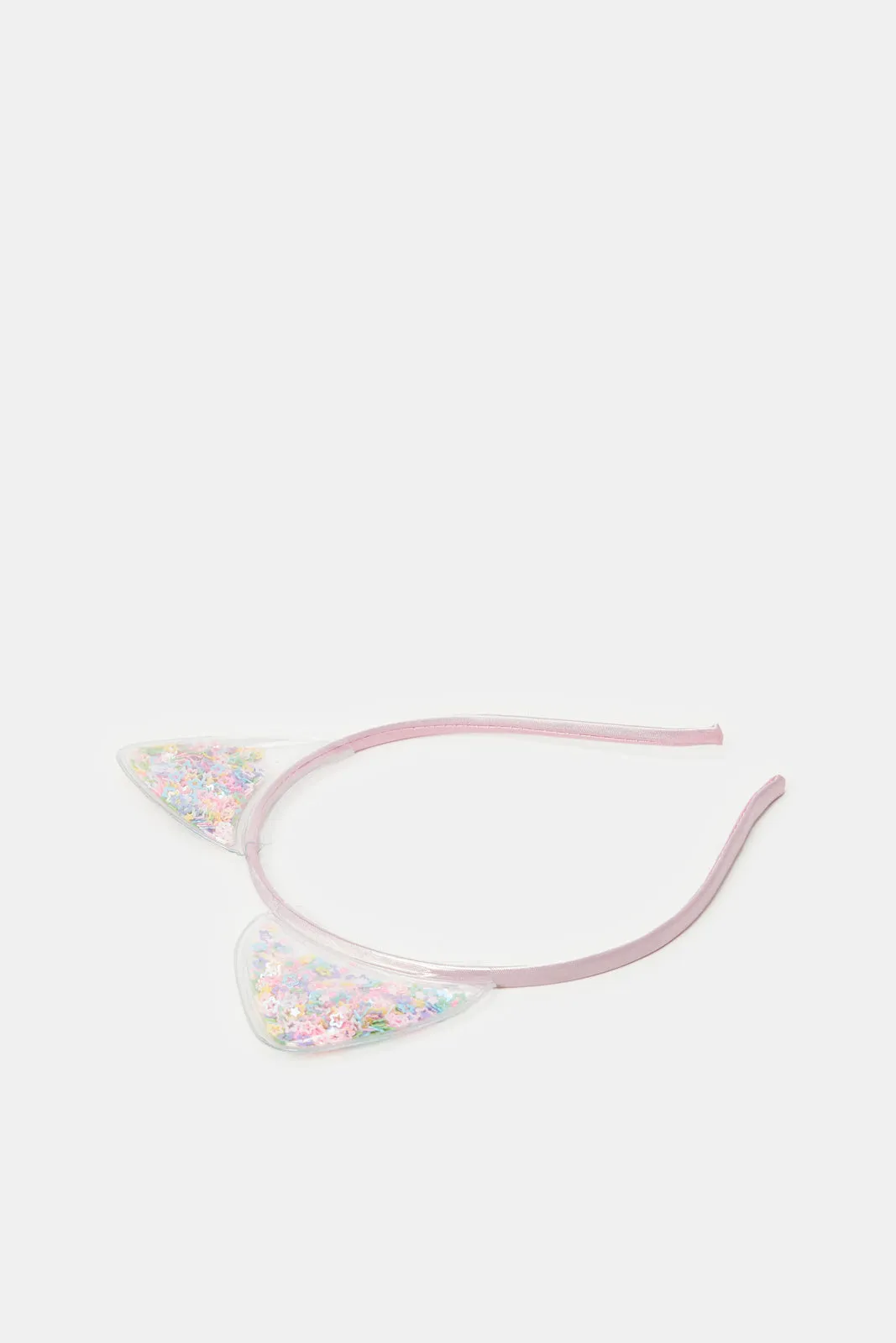 Girls Pink And Blue Embellished Headband (Pack of 2)