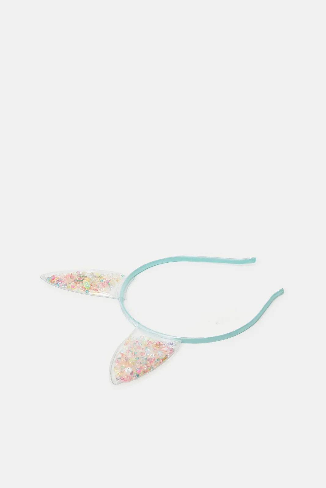 Girls Pink And Blue Embellished Headband (Pack of 2)