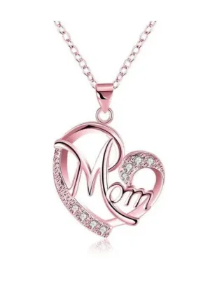 Glamorous CZ Crystal Mom Choker Necklace - Be the Center of Attention.