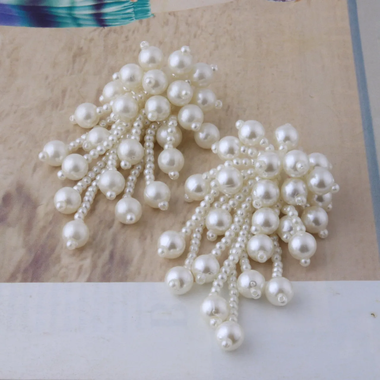 Gothic Trendy Pearl Chain Chokers Necklace For Women