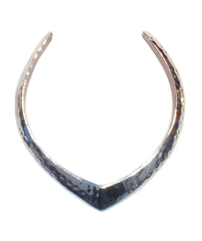 Hammered Collar Choker