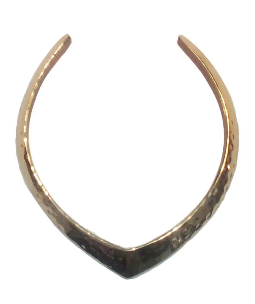Hammered Collar Choker