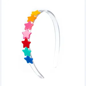 Headband - Centipede Stars (Rainbow)