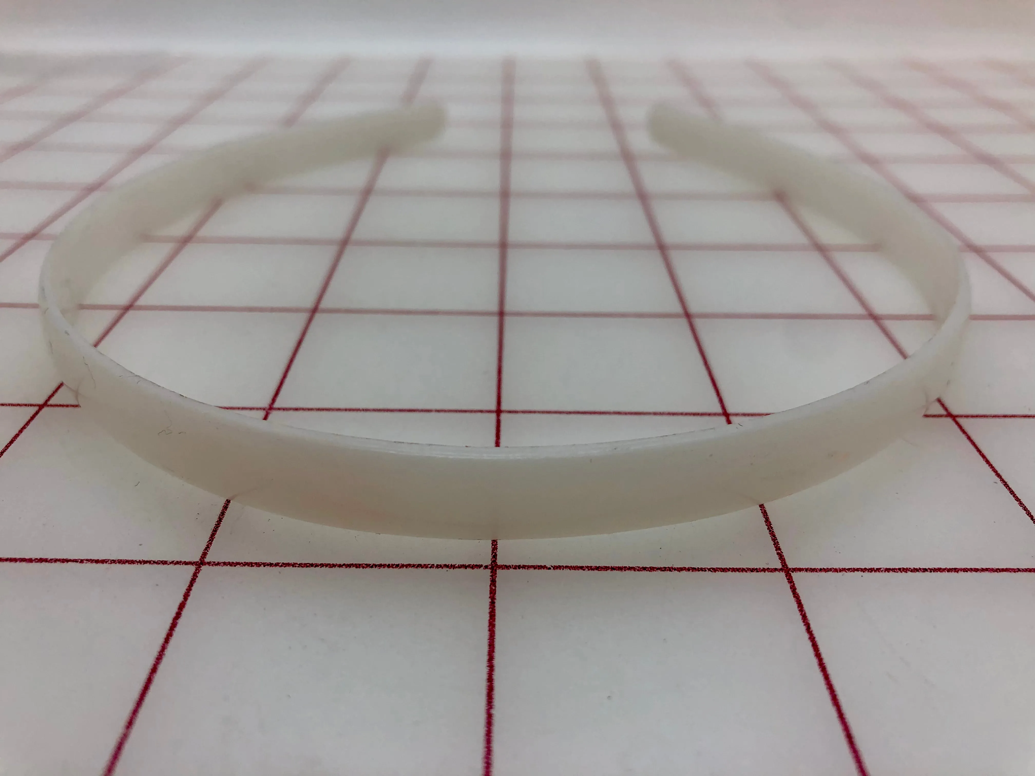 Headpiece Form - Plastic Headbands 3/8-inch Wide Close-Out ONLY 2 LEFT!