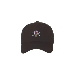 Ice Cream "Cones N Bones" Black Dad Hats (431-4804)