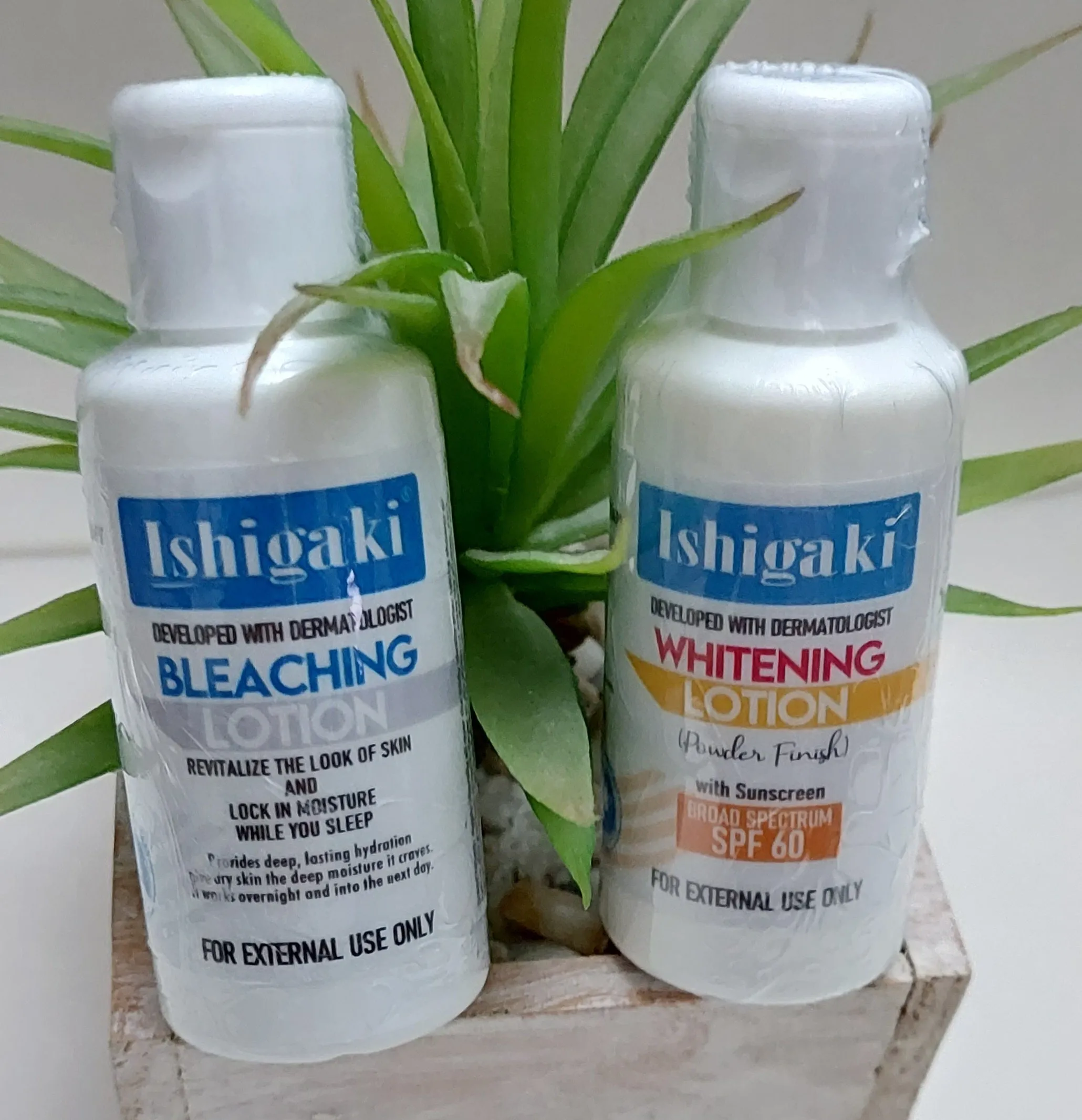 Ishigaki Day & Night Lotion Skin Care Set | Whitening & Bleaching Lotion Set