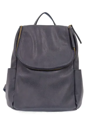 Kerri Vegan Backpack, Slate Blue