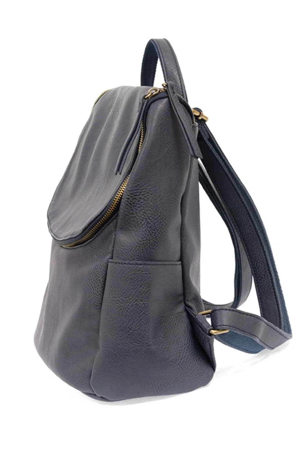 Kerri Vegan Backpack, Slate Blue