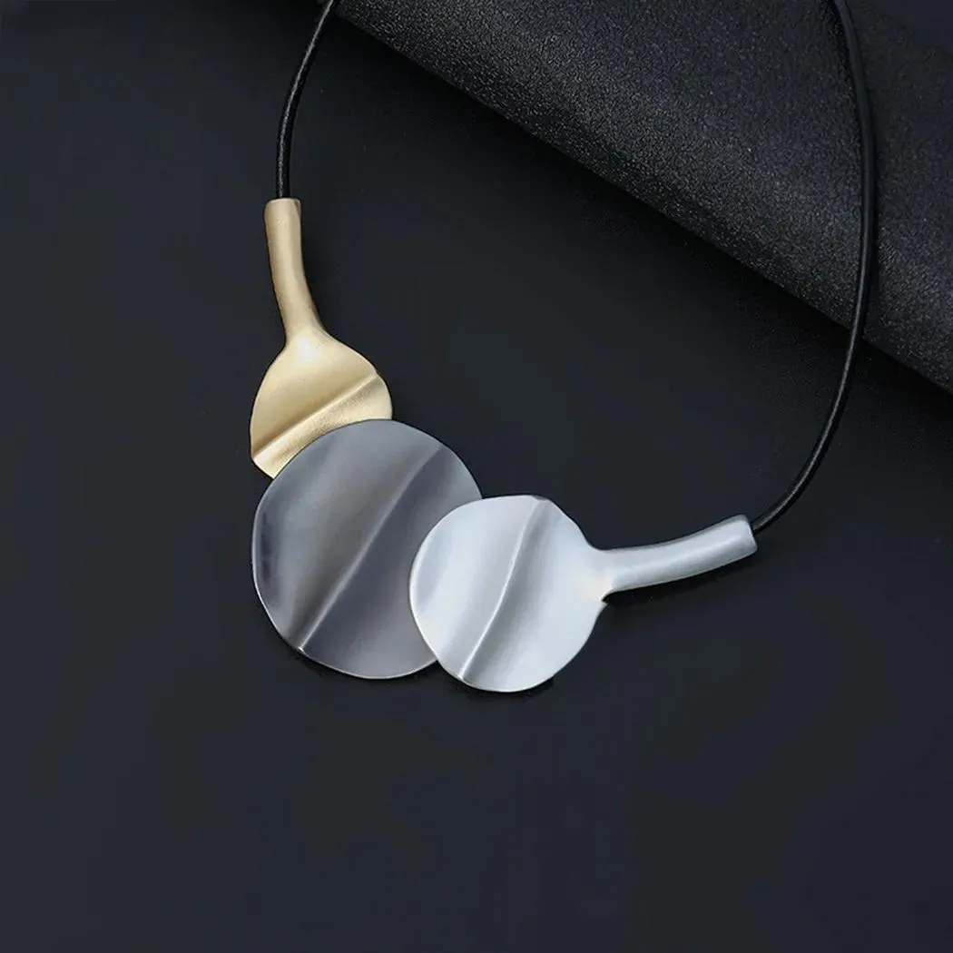 Kpop Geometric Collares Chokers Necklace for Women Chains