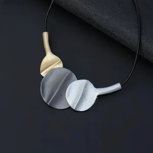 Kpop Geometric Collares Chokers Necklace for Women Chains