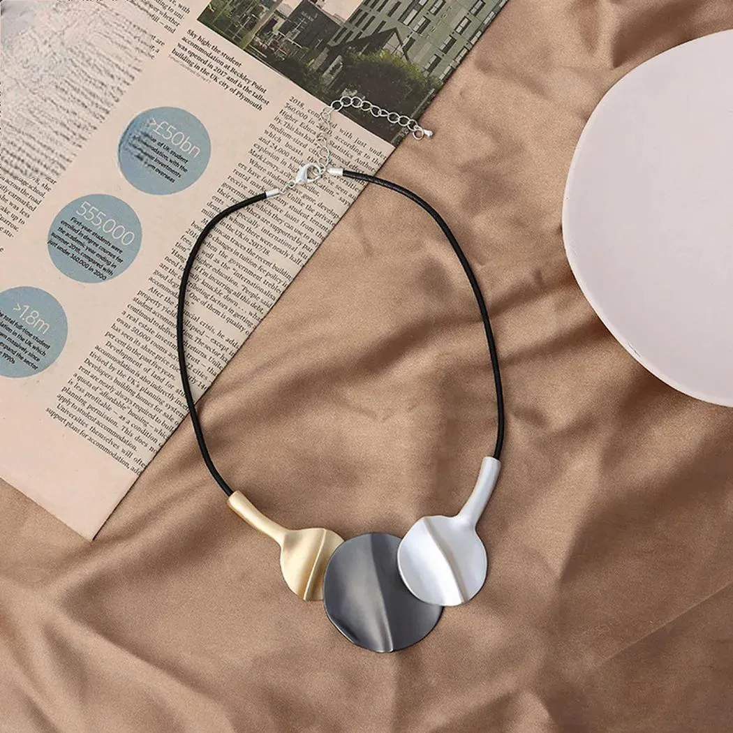 Kpop Geometric Collares Chokers Necklace for Women Chains