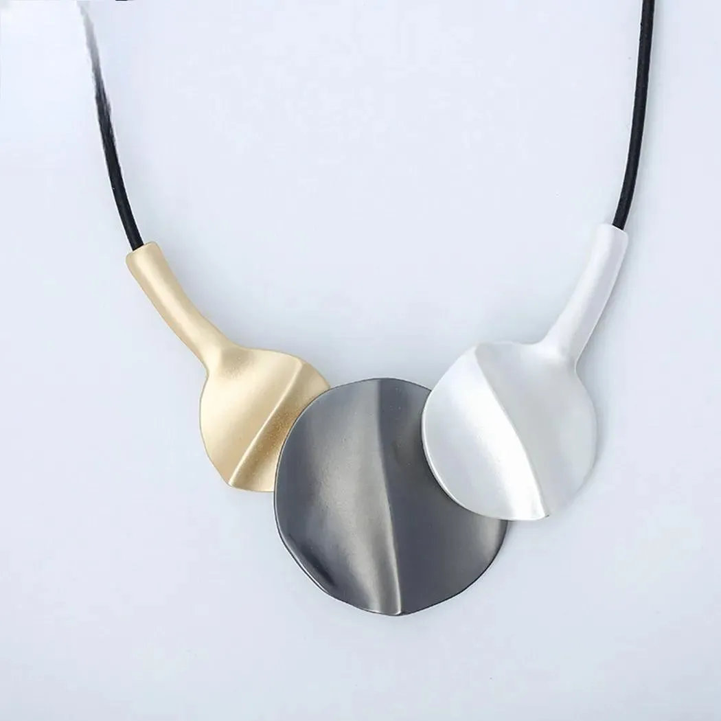 Kpop Geometric Collares Chokers Necklace for Women Chains
