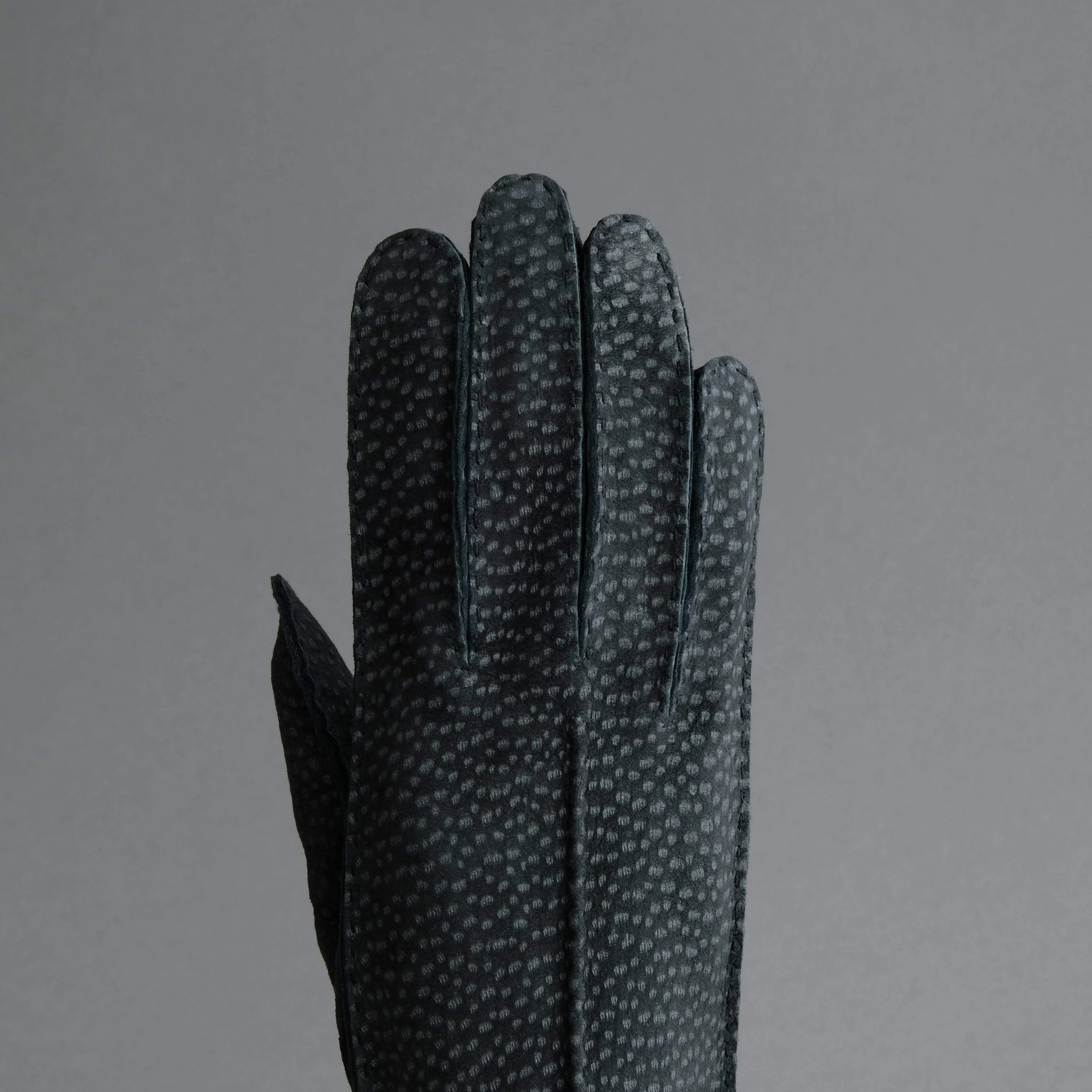Ladies Dress Gloves from Grey Carpincho Leather