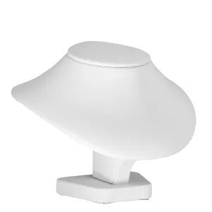 Large 6" Round Neck, Allure Leatherette Display Collection