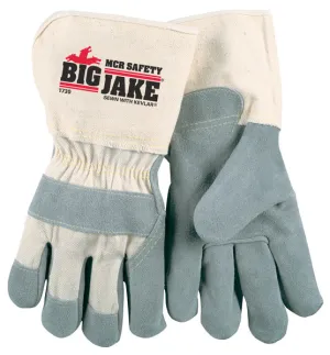 MCR Safety Big Jake Lea Palm Duck Gaunt Cuff, Kev