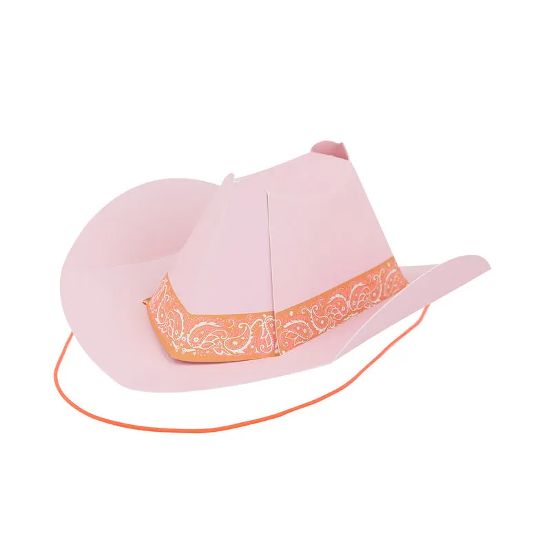 Mini Western Party Hats 8pk.