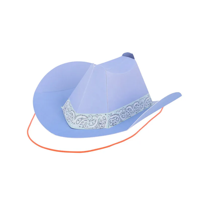 Mini Western Party Hats 8pk.