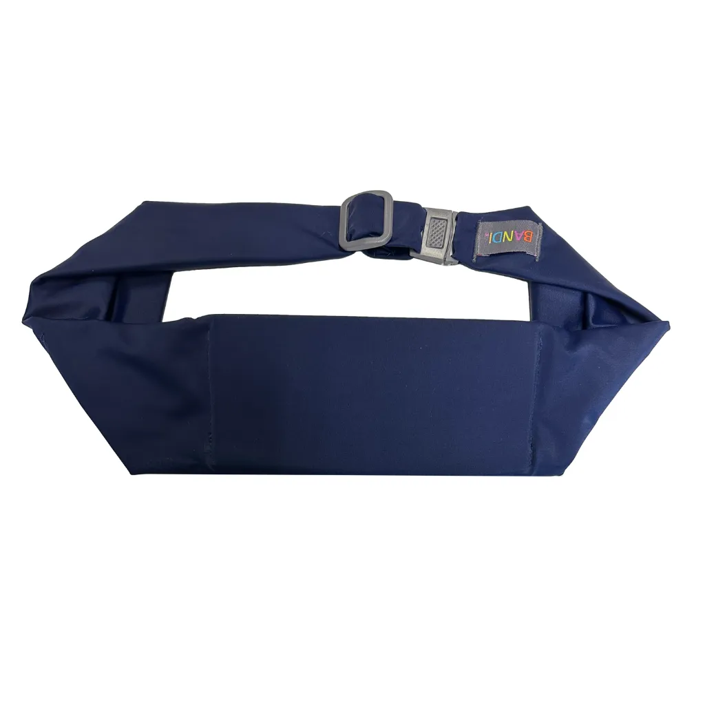 Navy Pocketed Belt