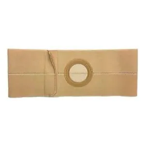 Nu-Form Beige Support Belt 2-7/8" x 3-3/8" Center Belt Ring 5" Wide 36" - 40" Waist, Large