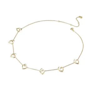 Open Heart Charm Necklace