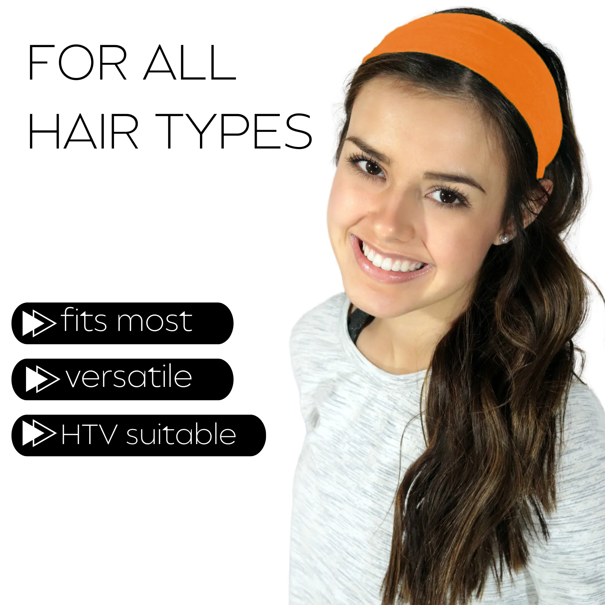 Orange Cotton Headband