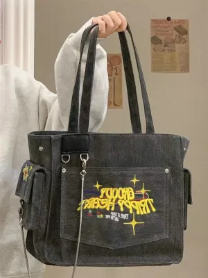 Portable Retro Vintage Tote Bags