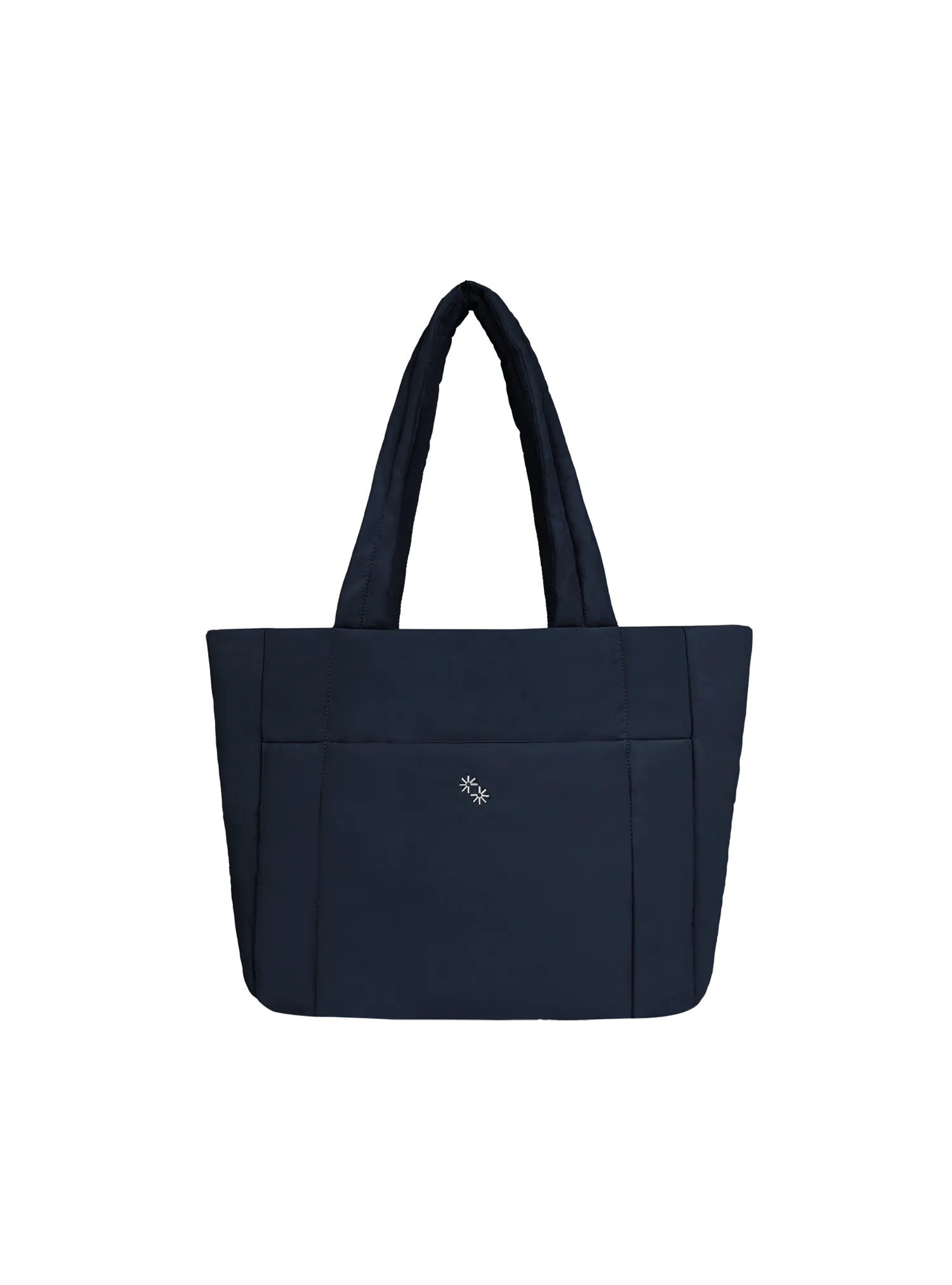 Puffer Shopper (Gloss Navy)