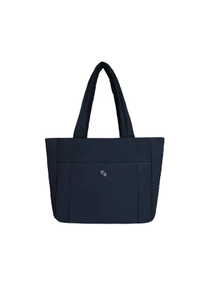 Puffer Shopper (Gloss Navy)