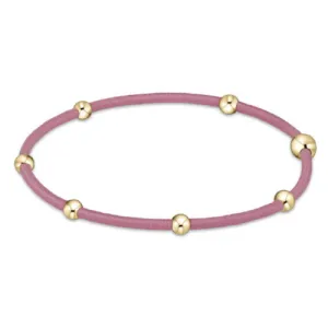 "E"ssentials Bracelet, Bright Pink