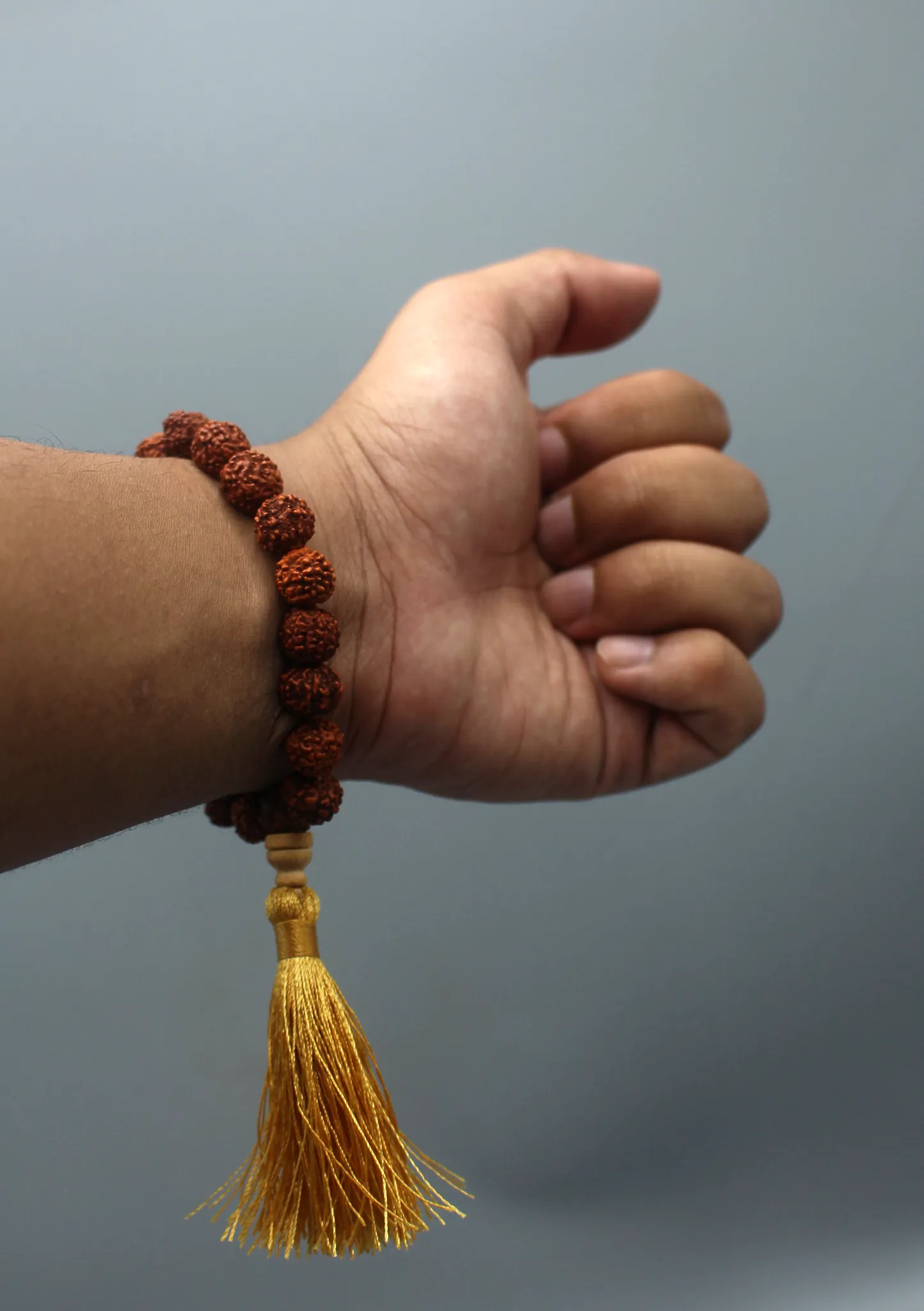 Rudraksha Beads Wrist Mala Bracelet