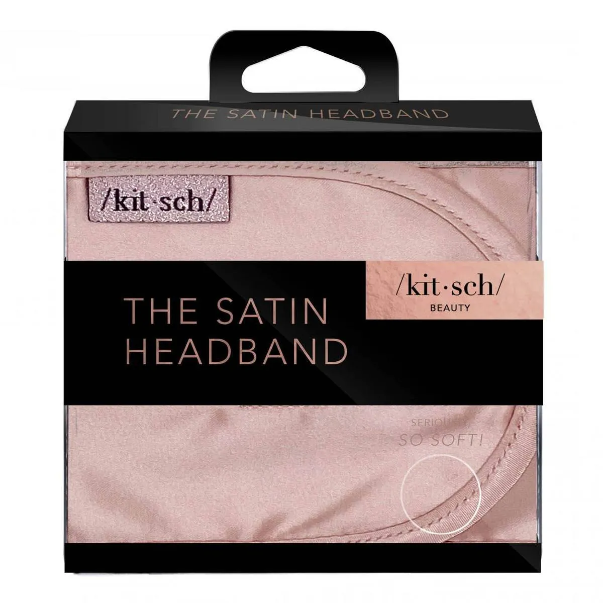Satin Sleep Headband - Blush