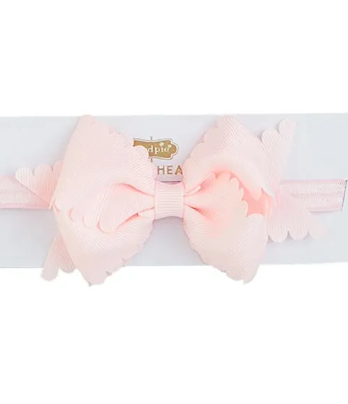 Scallop Bow Headbands