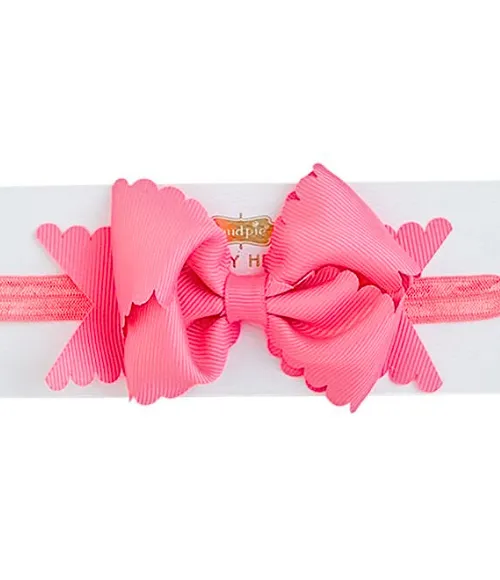 Scallop Bow Headbands