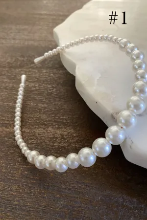 Selma Pearl Headband Collection (7 options)