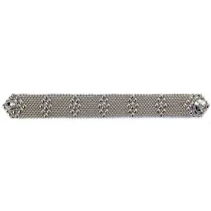 SG Liquid Metal TB34-N Chrome Finish Bracelet by Sergio Gutierrez