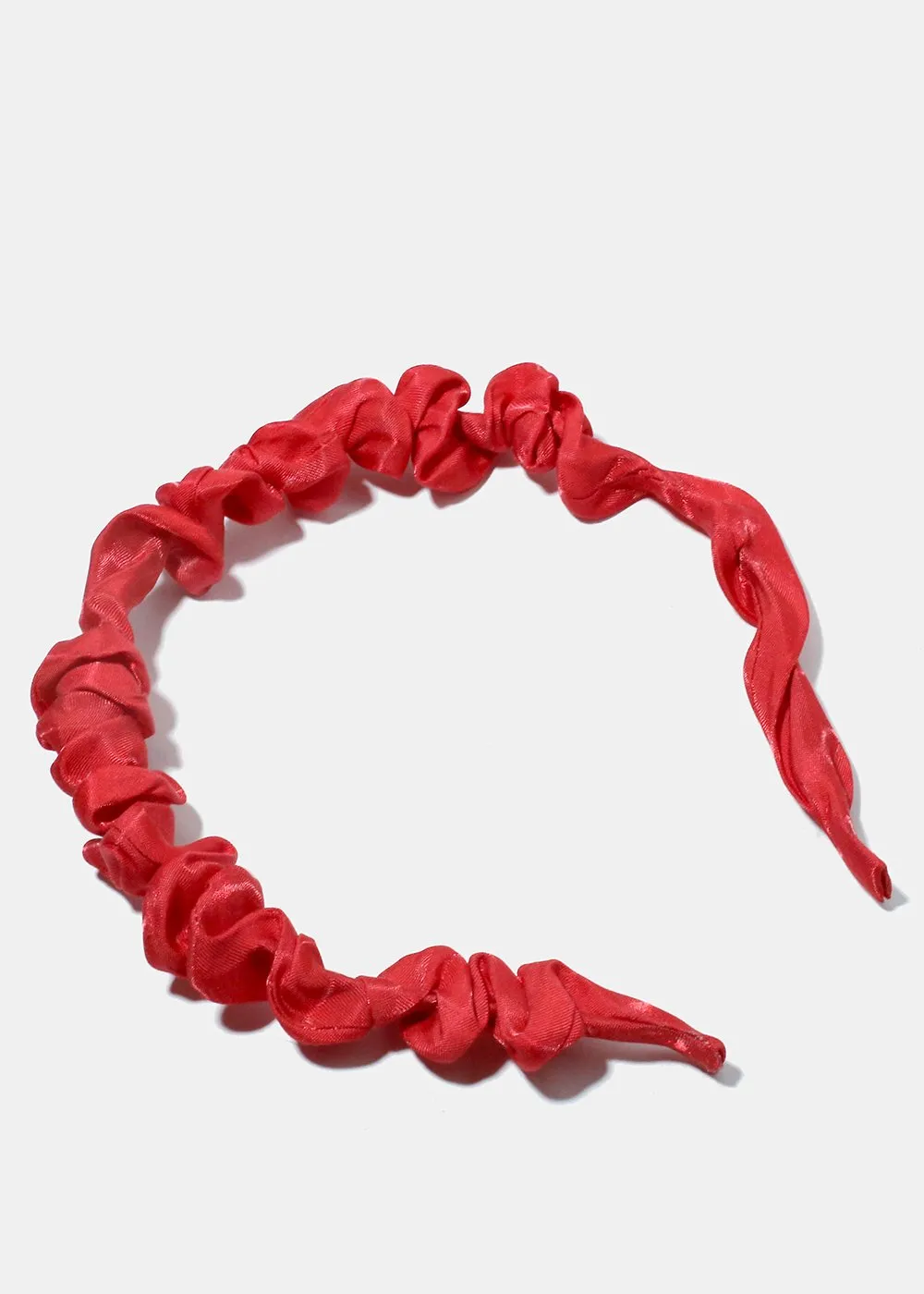 Solid Colored Scrunchie Headband