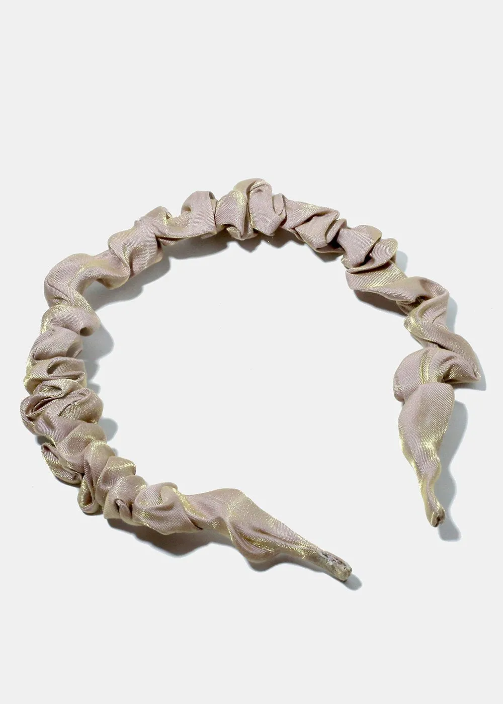 Solid Colored Scrunchie Headband