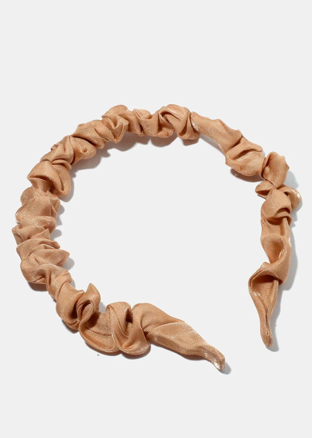 Solid Colored Scrunchie Headband