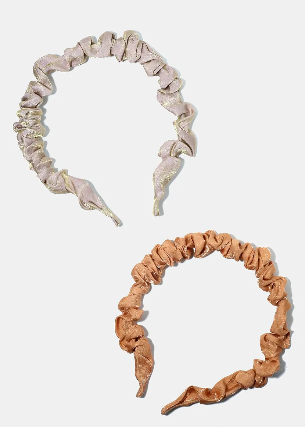 Solid Colored Scrunchie Headband