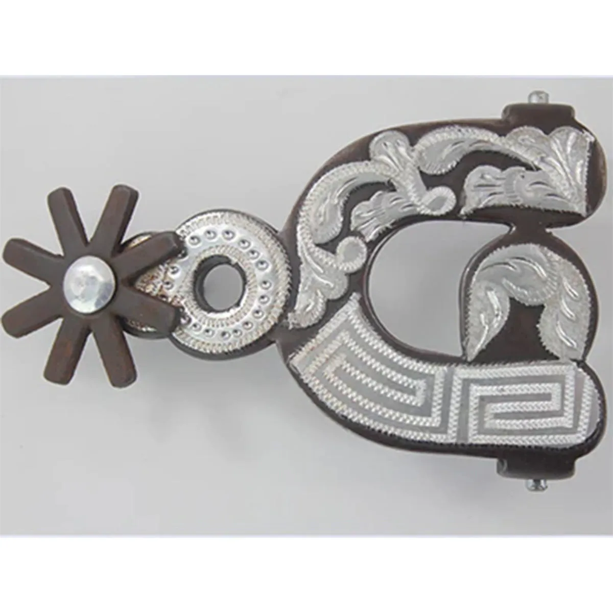 Spinning Spur Belt Buckle