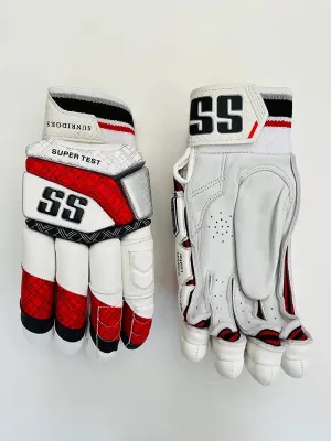 SS Super Test Cricket Batting Gloves