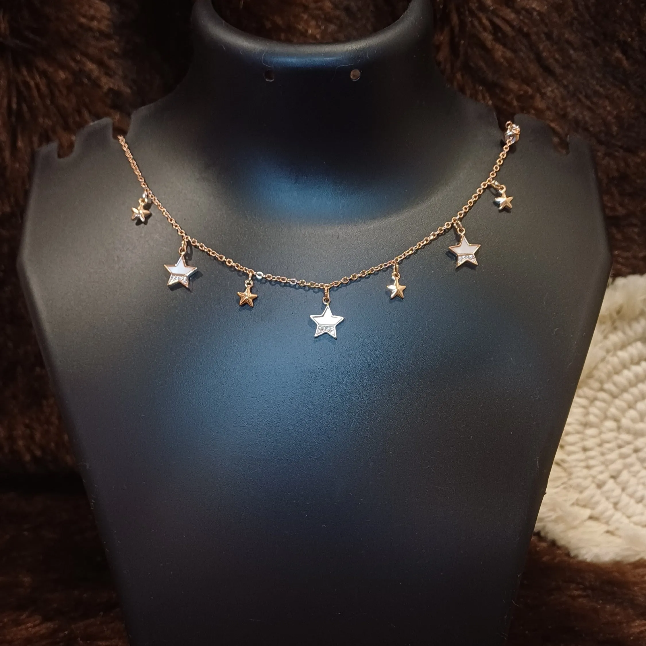 Stars and shines designer necklace chain_anti tarnish
