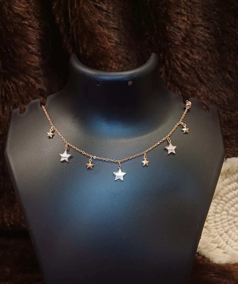 Stars and shines designer necklace chain_anti tarnish