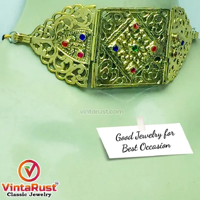 Statement Vintage Style Choker Necklace