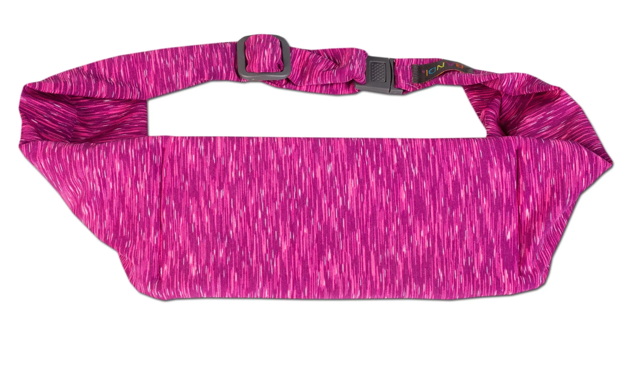 Strata Fuchsia/Violet Pocketed Belt