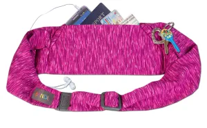 Strata Fuchsia/Violet Pocketed Belt