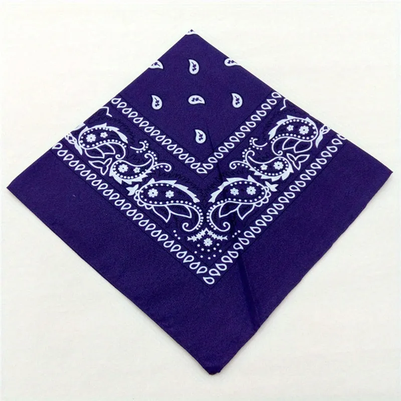 Stylish 5334cm Paisley Bandana Perfect Gift with Quickdry Design