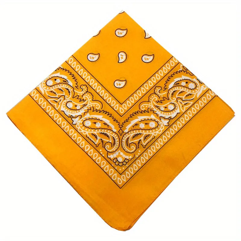 Stylish 5334cm Paisley Bandana Perfect Gift with Quickdry Design