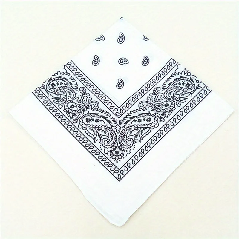 Stylish 5334cm Paisley Bandana Perfect Gift with Quickdry Design